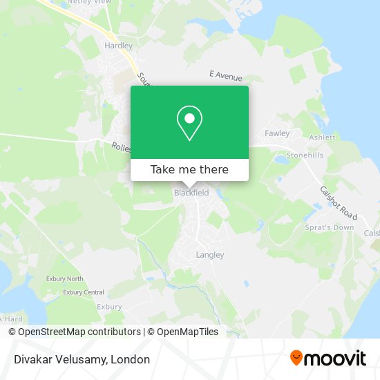 Divakar Velusamy map