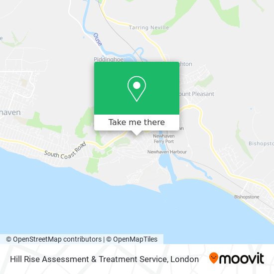 Hill Rise Assessment & Treatment Service map