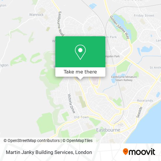 Martin Janky Building Services map