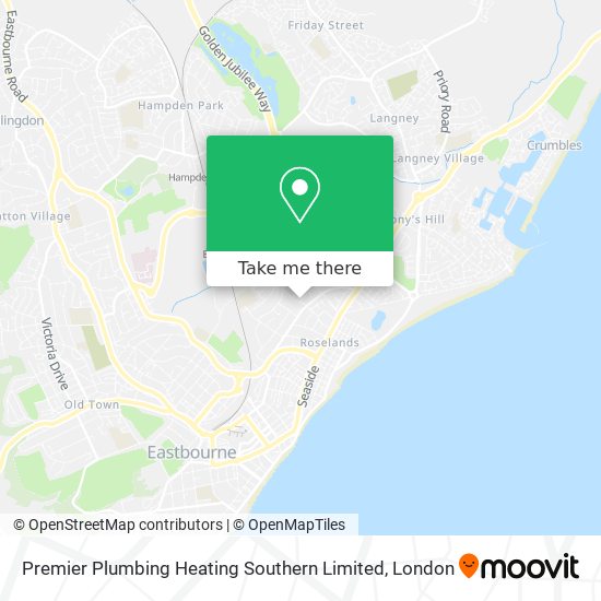 Premier Plumbing Heating Southern Limited map