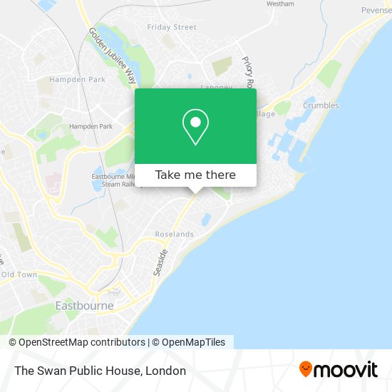 The Swan Public House map
