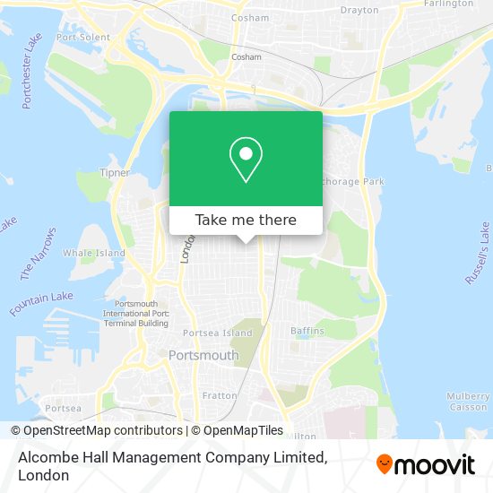 Alcombe Hall Management Company Limited map