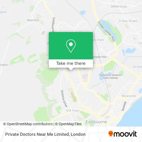 Private Doctors Near Me Limited map