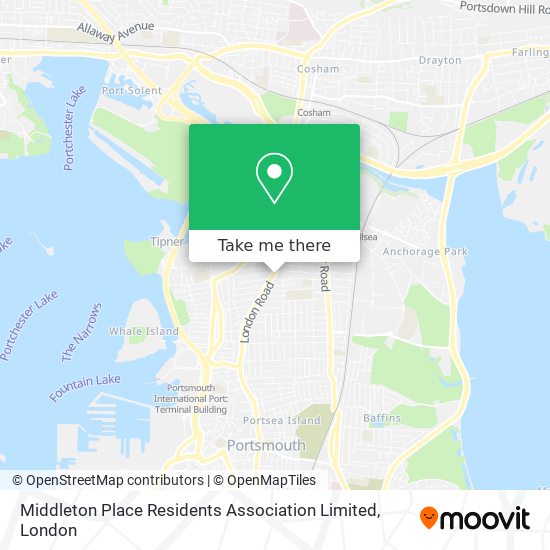Middleton Place Residents Association Limited map