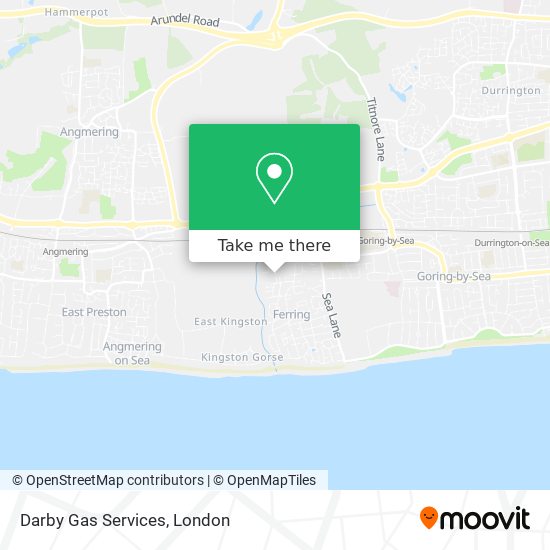 Darby Gas Services map