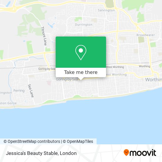 Jessica's Beauty Stable map