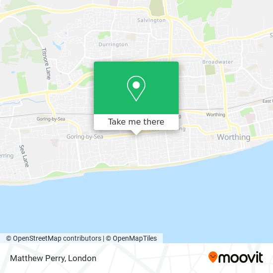 Matthew Perry map