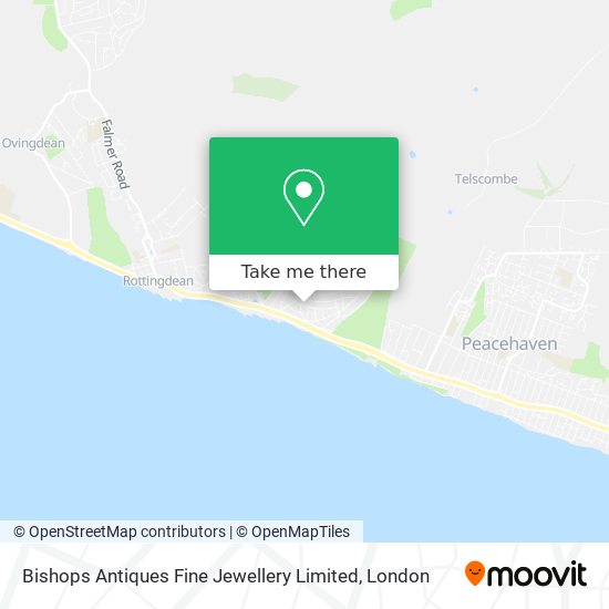 Bishops Antiques Fine Jewellery Limited map