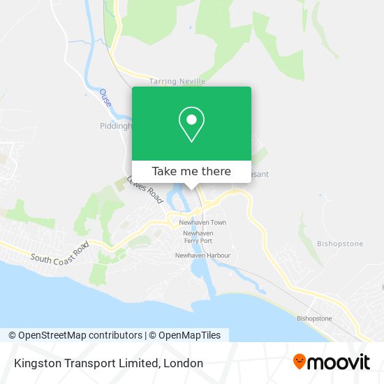Kingston Transport Limited map