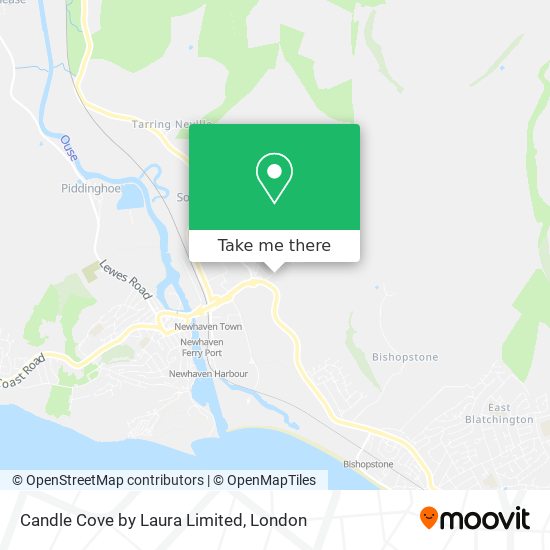 Candle Cove by Laura Limited map