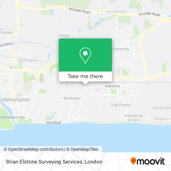 Brian Elstone Surveying Services map