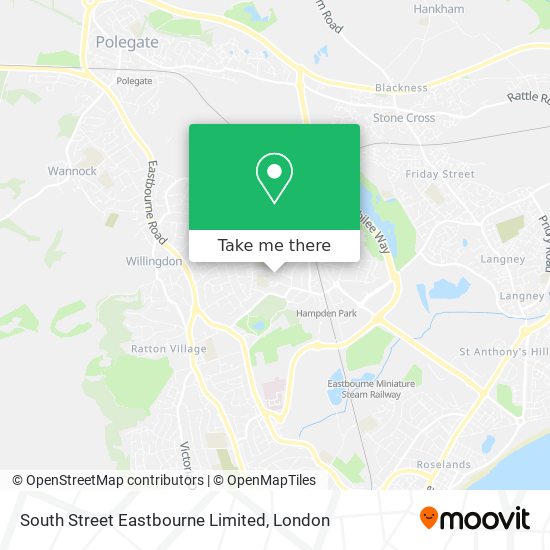 South Street Eastbourne Limited map