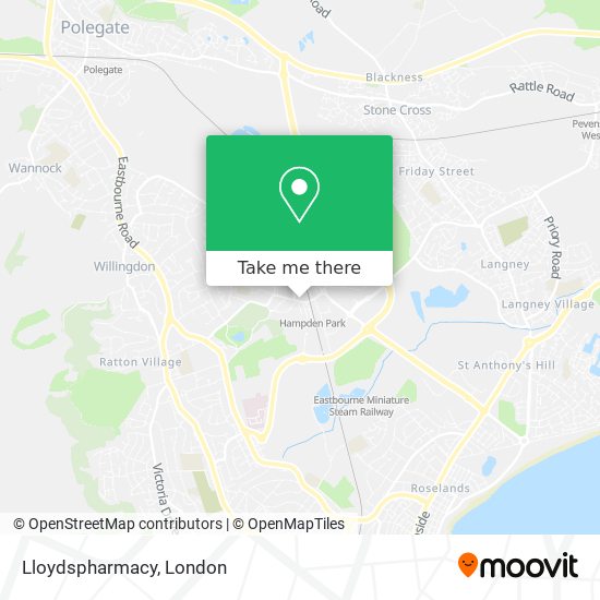 Lloydspharmacy map