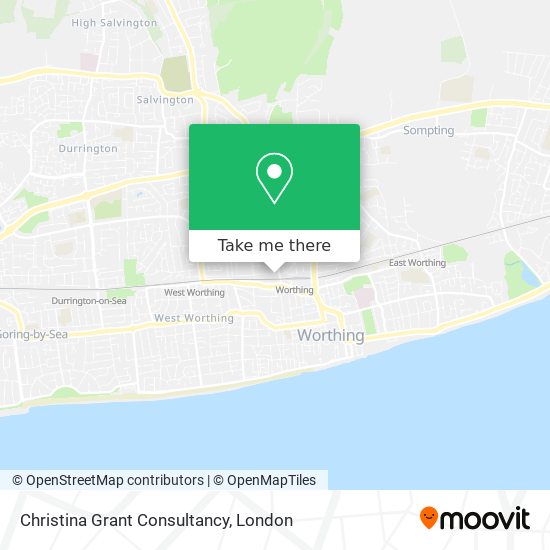 Christina Grant Consultancy map