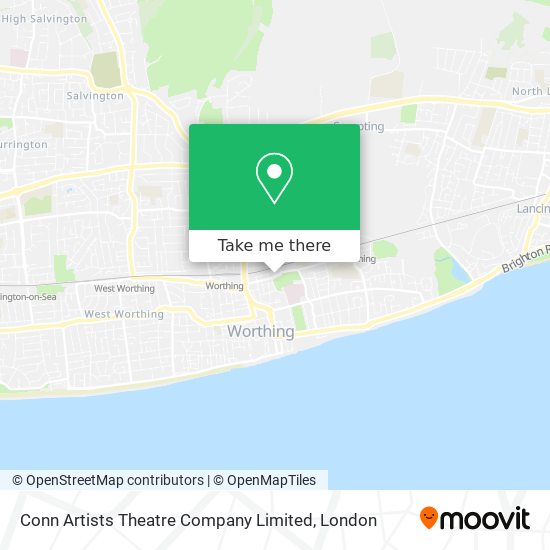 Conn Artists Theatre Company Limited map