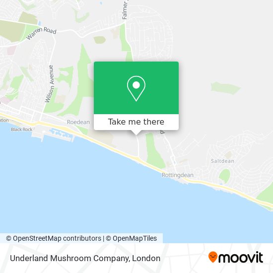 Underland Mushroom Company map