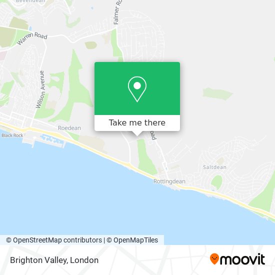 Brighton Valley map