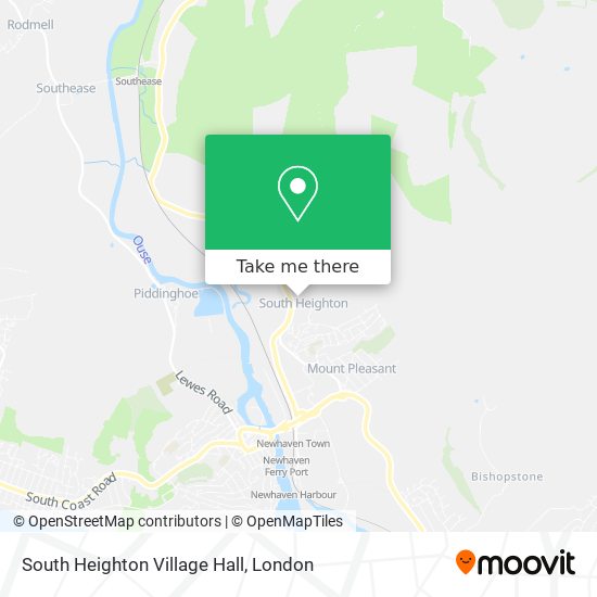 South Heighton Village Hall map