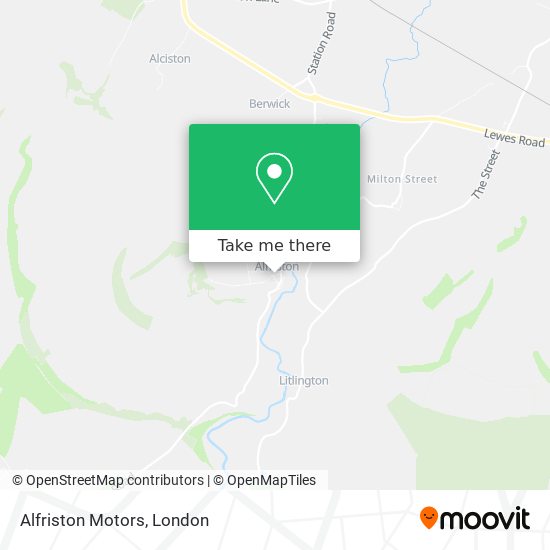 Alfriston Motors map