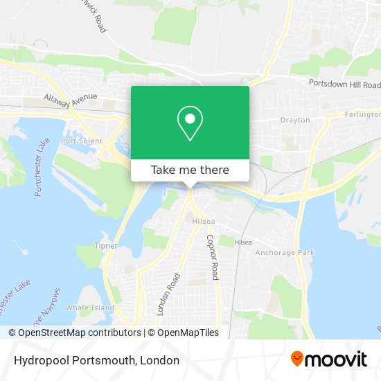 Hydropool Portsmouth map