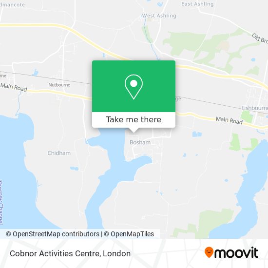 Cobnor Activities Centre map