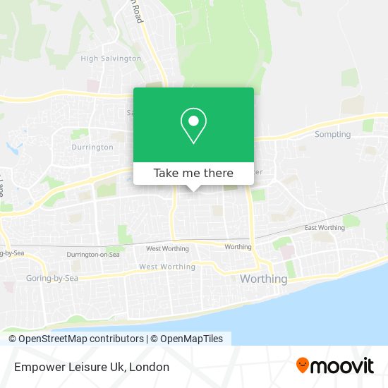 Empower Leisure Uk map