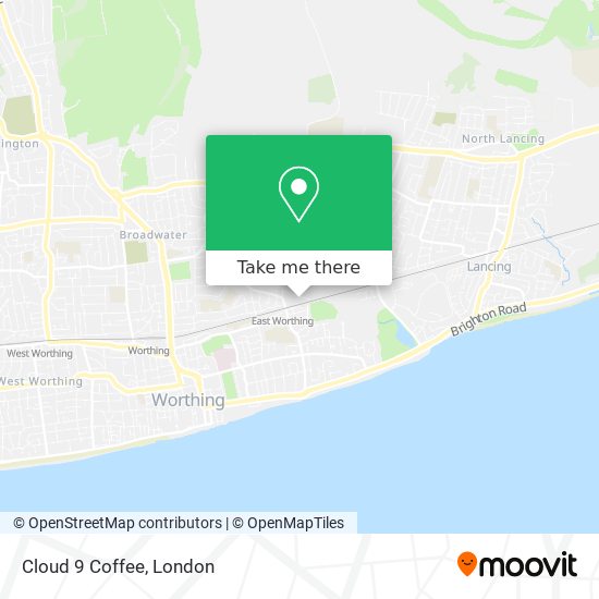 Cloud 9 Coffee map