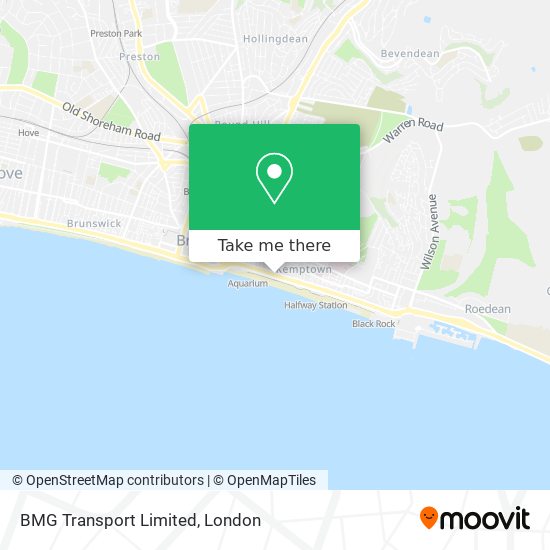 BMG Transport Limited map