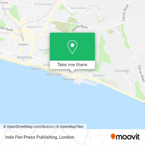 Inde Pen Press Publishing map