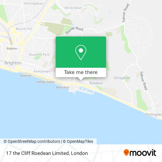 17 the Cliff Roedean Limited map