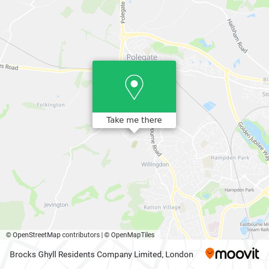 Brocks Ghyll Residents Company Limited map