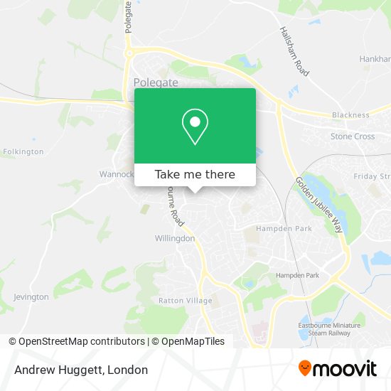 Andrew Huggett map