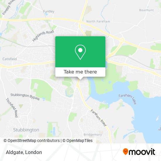 Aldgate map