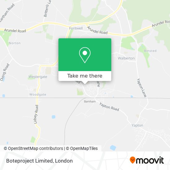Boteproject Limited map
