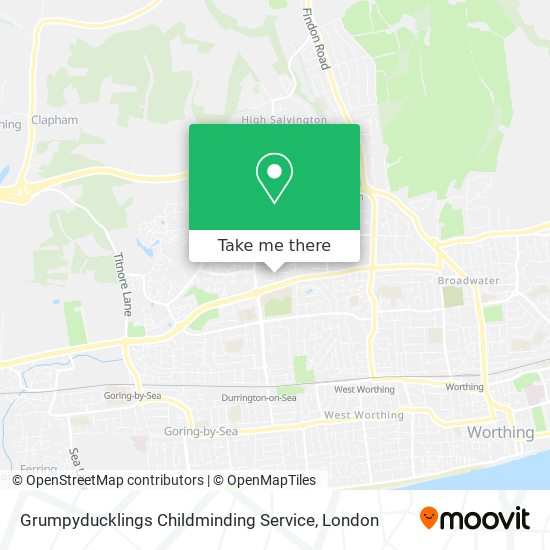 Grumpyducklings Childminding Service map
