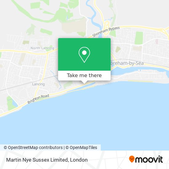 Martin Nye Sussex Limited map