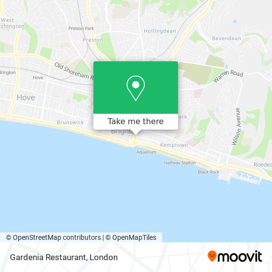 Gardenia Restaurant map