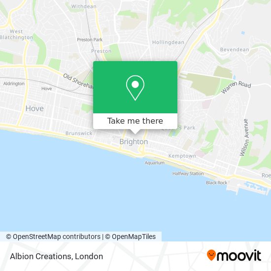 Albion Creations map