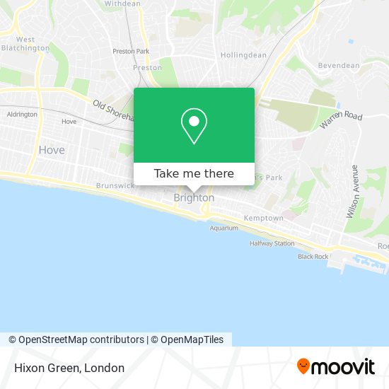 Hixon Green map