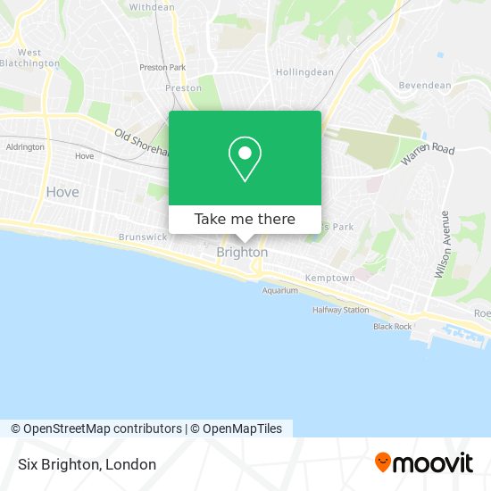 Six Brighton map