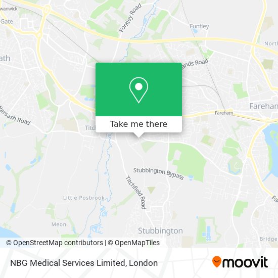 NBG Medical Services Limited map