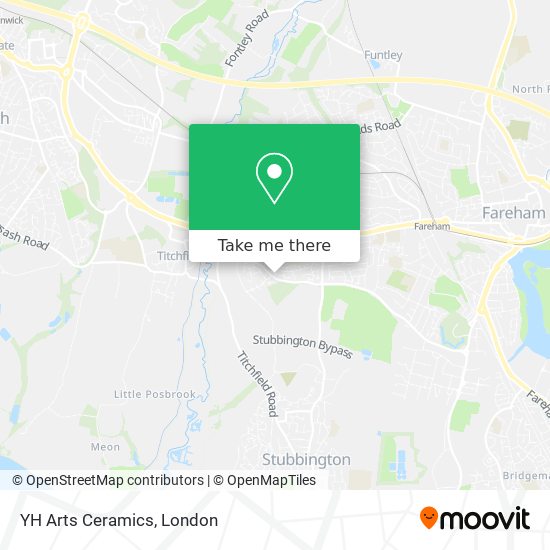 YH Arts Ceramics map