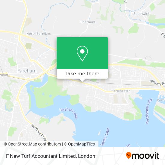 F New Turf Accountant Limited map
