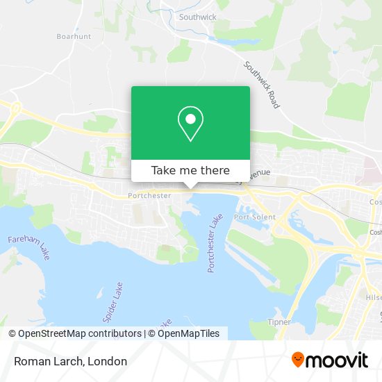 Roman Larch map