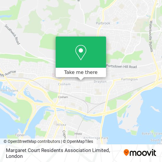 Margaret Court Residents Association Limited map