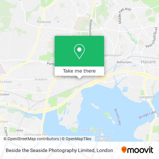 Beside the Seaside Photography Limited map