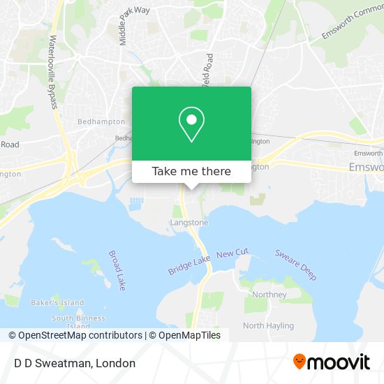 D D Sweatman map