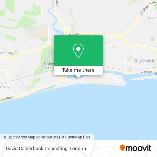 David Calderbank Consulting map