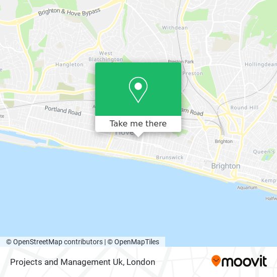 Projects and Management Uk map