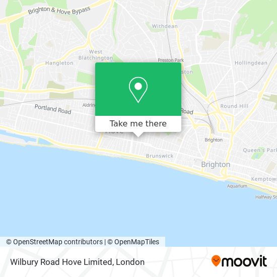 Wilbury Road Hove Limited map